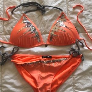 Miss Me sequin bikini